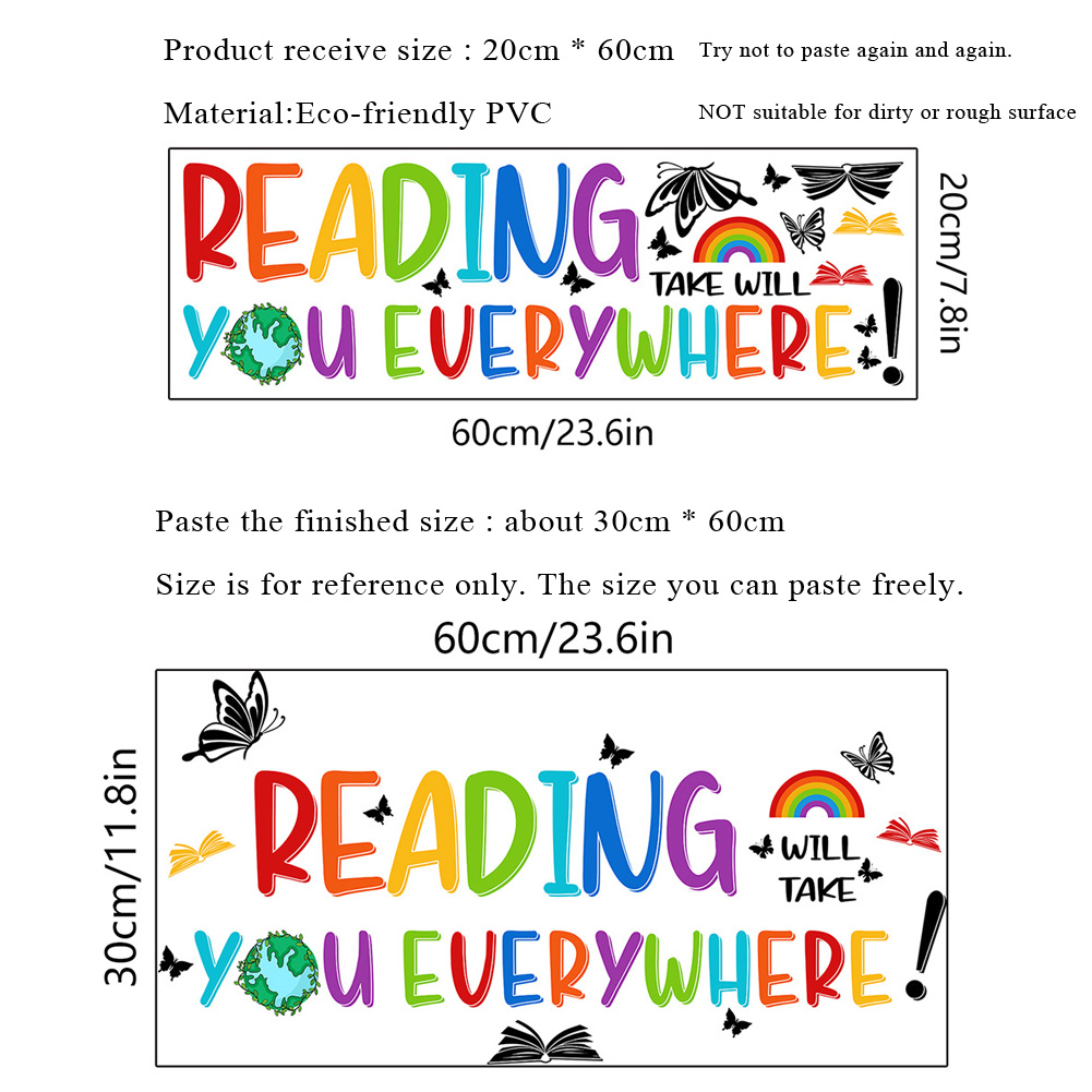 สติ๊กเกอร์ติดผนังคำคมสร้างแรงบ - Home Improvement Quotes บทวิจารณ์และราคา