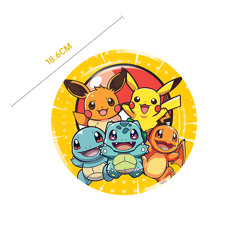 Pokemon วันเกิด Party Disposab - Home Improvement Furniture บทวิจารณ์และราคา
